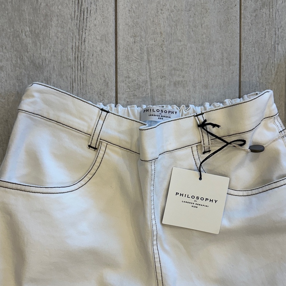 Philosophy Cream Trousers